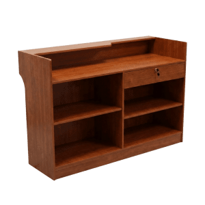 48" Cherry Checkout Counter | Ledgetop
