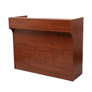 48" Cherry Checkout Counter | Ledgetop