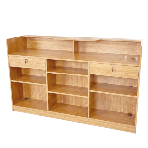 72" Maple Retail Checkout Counter | Ledgetop