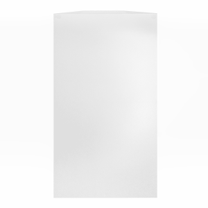 White Display Case 70" Side