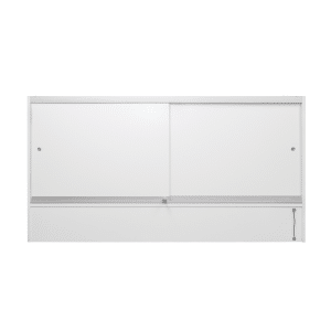 White Display Case 70" Back