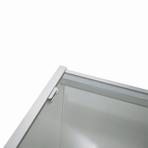 White Display Case 70" Top Corner