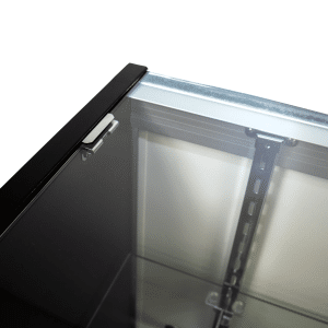 48" Black Display Case | Full Vision
