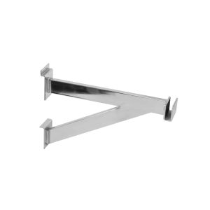 Slatwall Reinforced Rectangular Flatbar Holder