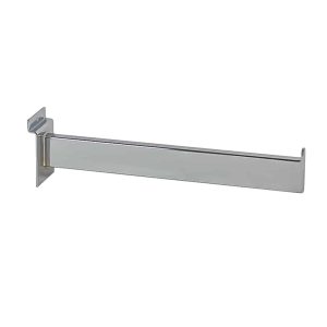 Slatwall Rectangular Tube Straight Arm
