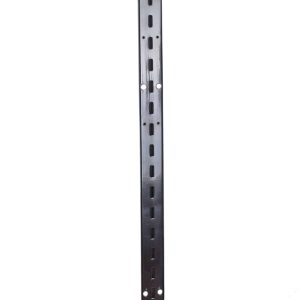 5x Black Recessed Medium Duty Slotted 1/2" Standard