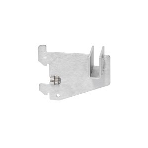 Satin Chrome  Flatbar Holder (Heavy Duty)