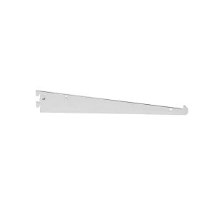Satin Chrome Shelf Bracket for 1/2" Standard