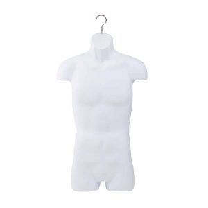 Male Torso Form with Swivel Hanger
