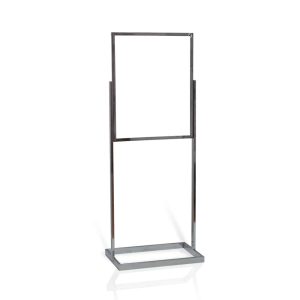 Floor Standing Signholder with Rectangular Base