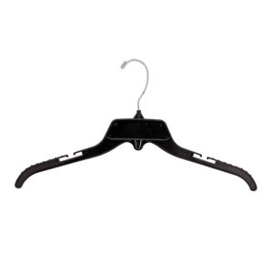 100pcs Plastic Shirt Hangers with Swivel Neck