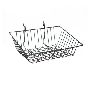 Sloping Basket Black