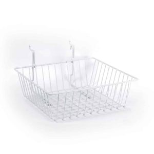 Small Basket White