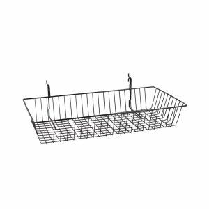 Shallow Baskets Black