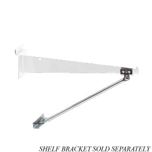 Slatwall Support Arm for Shelf Bracket