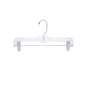 100 pcs Child's Crystal 12" Pant Hanger with Swivel Neck 5032C