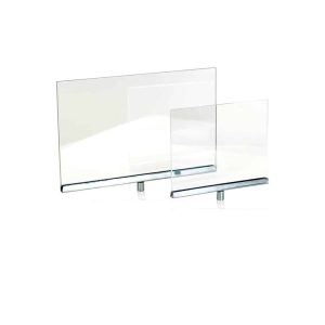 Acrylic Signholder with Chrome Channel