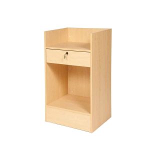 24" Maple Cash Register Stand