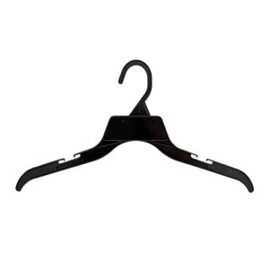 100x Plastic 19" Shirt Hangers Extra Heavy weight with Fixed Neck