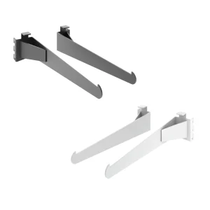 Allura Retail Display Wood Shelf Bracket Set