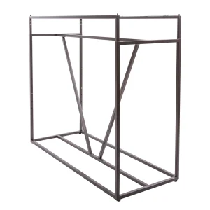 Sofia DOUBLE BAR APPAREL RACK WITH V-BRACE