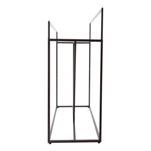 Sofia DOUBLE BAR APPAREL RACK WITH V-BRACE
