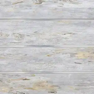 Barnwood Slatwall Panel 6" Groove Spacing with Metal Inserts Closeup