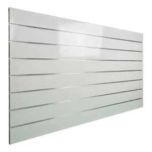 White Gloss Wholesale Slatwall Panels (Pallet of 25 Panels)