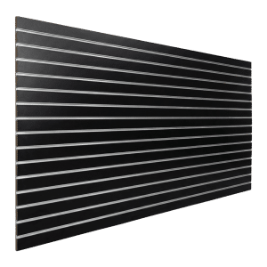 Black Slatwall Panel Matte