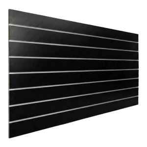 Black Slatwall Panel Matte