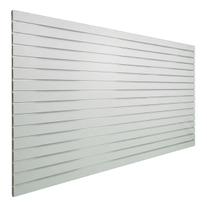 White Slatwall Panel Matte