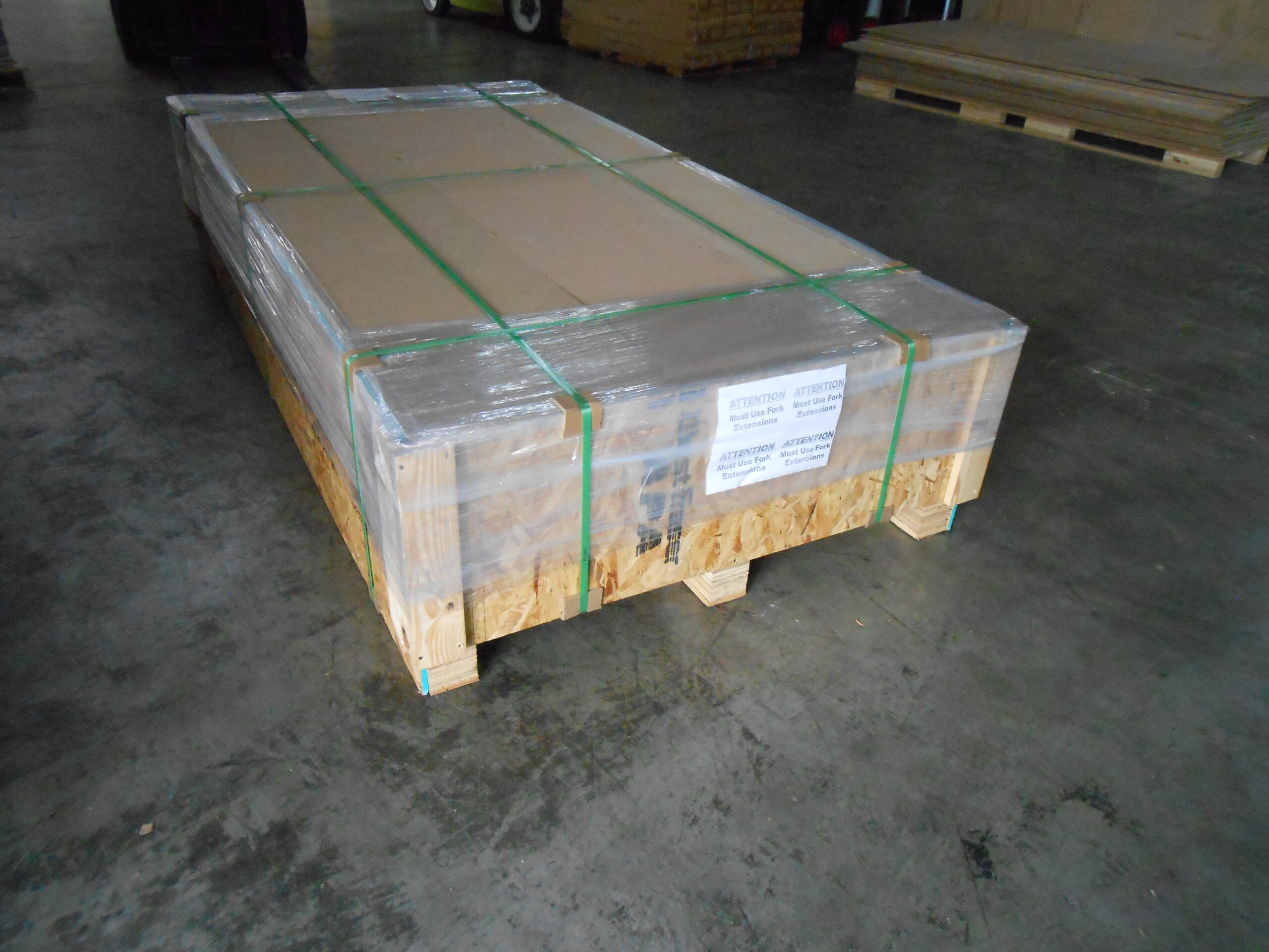 4x8 slatwall panels shipping safely