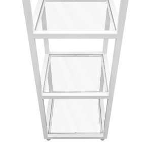 4 Tier Shelf Display Middle - White
