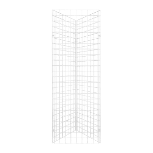 Gridwall Triangle Tower - White