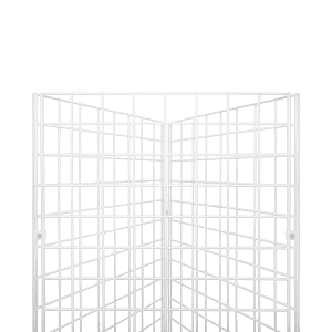 Gridwall Triangle Tower Top - White