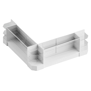 White Display Cases