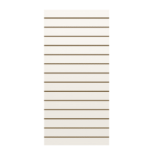 White Gloss Vertical Slatwall Panel