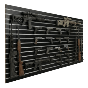 4x8 Matte Black Gun Wall Panel