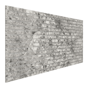 Argento Romano Slatwall Panel