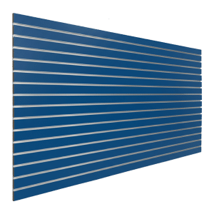 Marine Blue Slatwall Panel