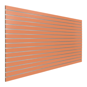 Solar Orange Slatwall Panel
