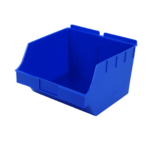 Slatwall Bins | Storbox Big | Blue