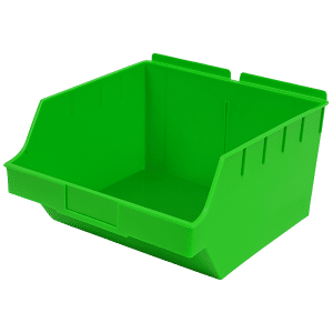 Slatwall Bins | Storbox Big | Green