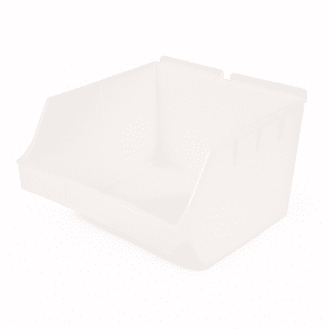 Slatwall Bins | Storbox Big | White