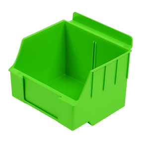 Slatwall Bins | Storbox Standard | Green