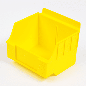 Slatwall Bins | Storbox Standard | Yellow