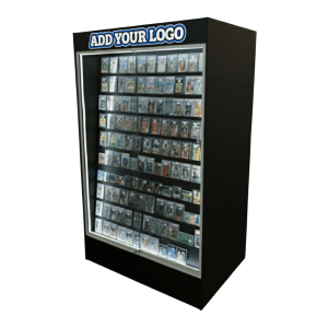 Sports Card Display Case | Black | Wall Edition | with Custom Logo