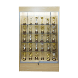 78" Maple Trophy Case | Full Vision