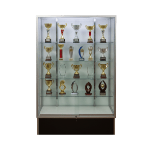 72" Silver Trophy Case | Extra Vision