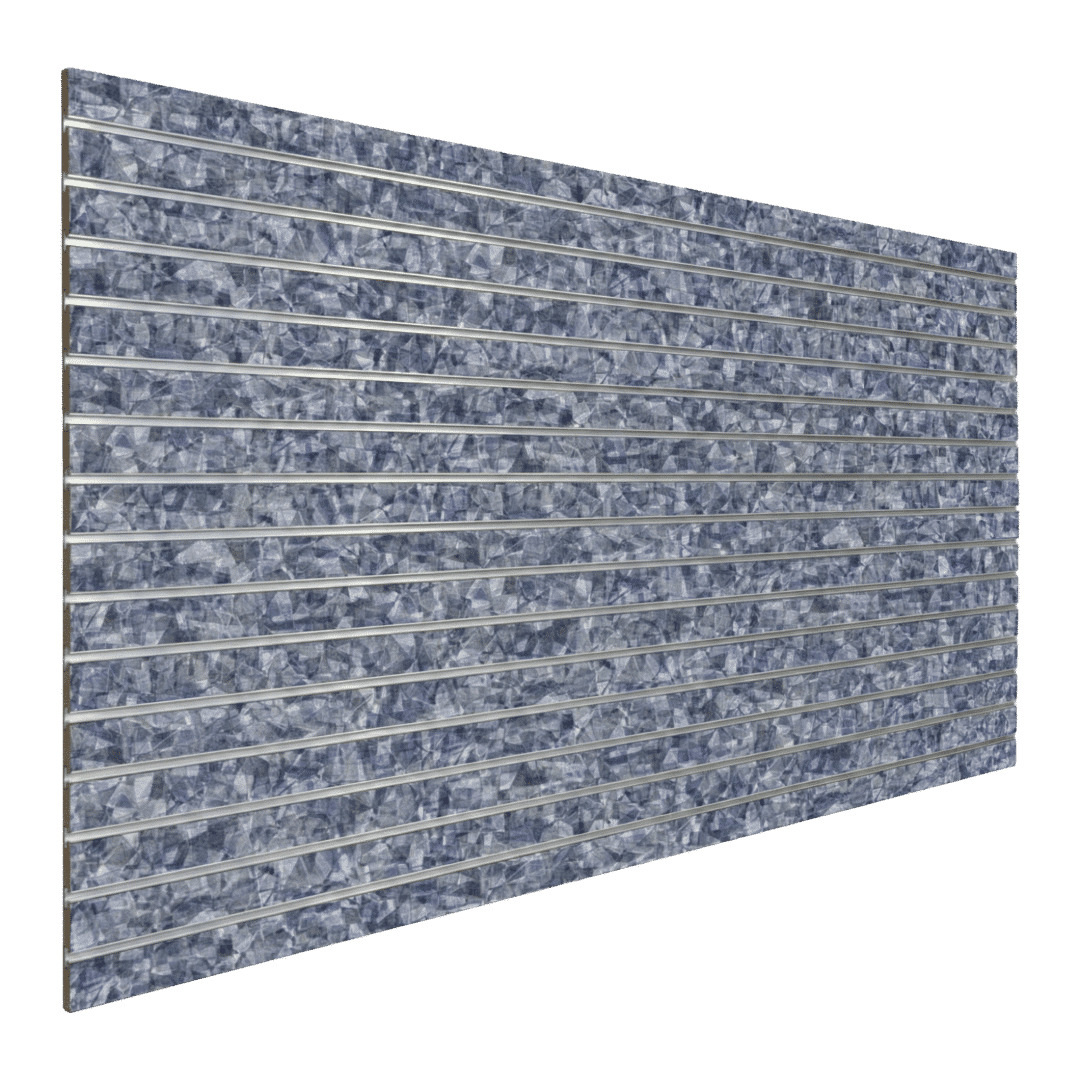 Sapphire Jewel slatwall finish